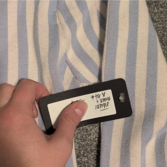 NWT For Love & Lemons Rose Striped Cardigan Size Small - Picture 4 of 7